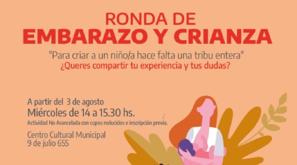 Trelew: Acompañamiento en embarazo y&nbsp;crianza