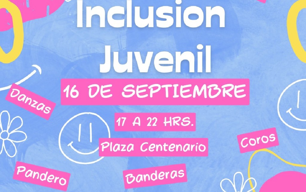 Jornada de inclusión juvenil en la Plaza&nbsp;Centenario