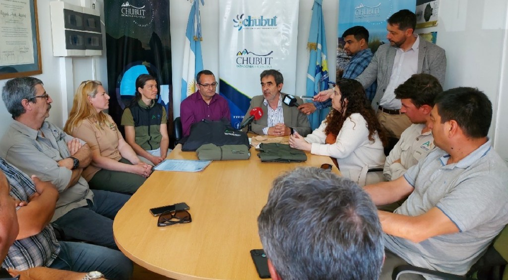 Provincia entregó uniformes a Guardafaunas de Áreas Naturales&nbsp;Protegidas