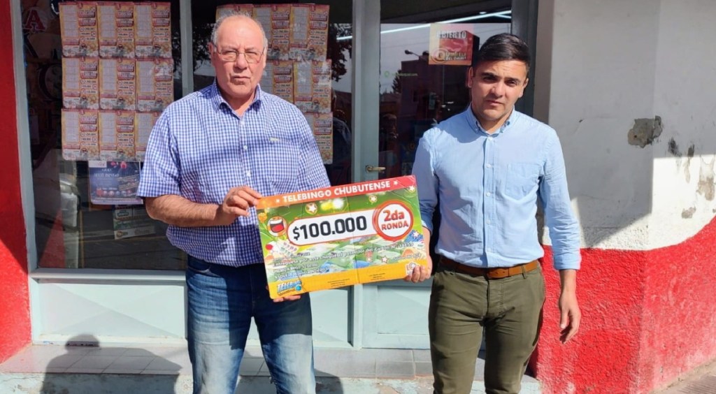 Lotería del Chubut premió con 100 mil pesos a vecino de&nbsp;Esquel