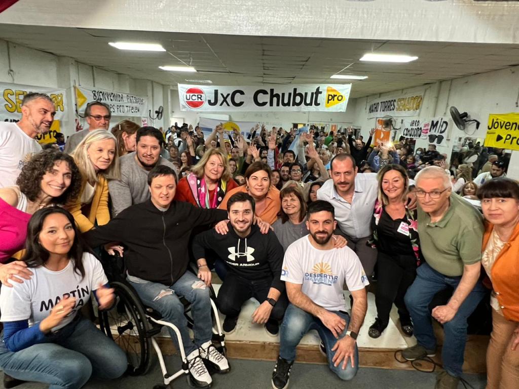 «Nacho» Torres y Patricia Bullrich en&nbsp;Rawson