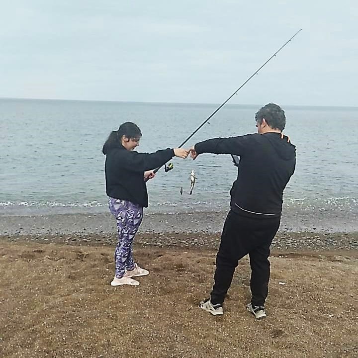 Continúa el taller de pesca inclusiva que organiza la Municipalidad de&nbsp;Rawson