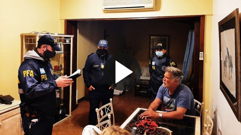 Video: así detuvieron al “Teto” Medina acusado de explotación laboral y reducción a la&nbsp;servidumbre