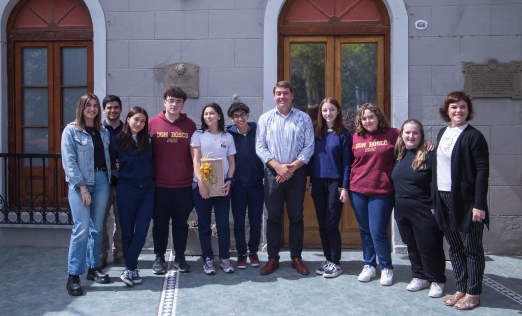 Biss recibió a estudiantes del Colegio Don Bosco que participarán de un simulacro de Naciones&nbsp;Unidas