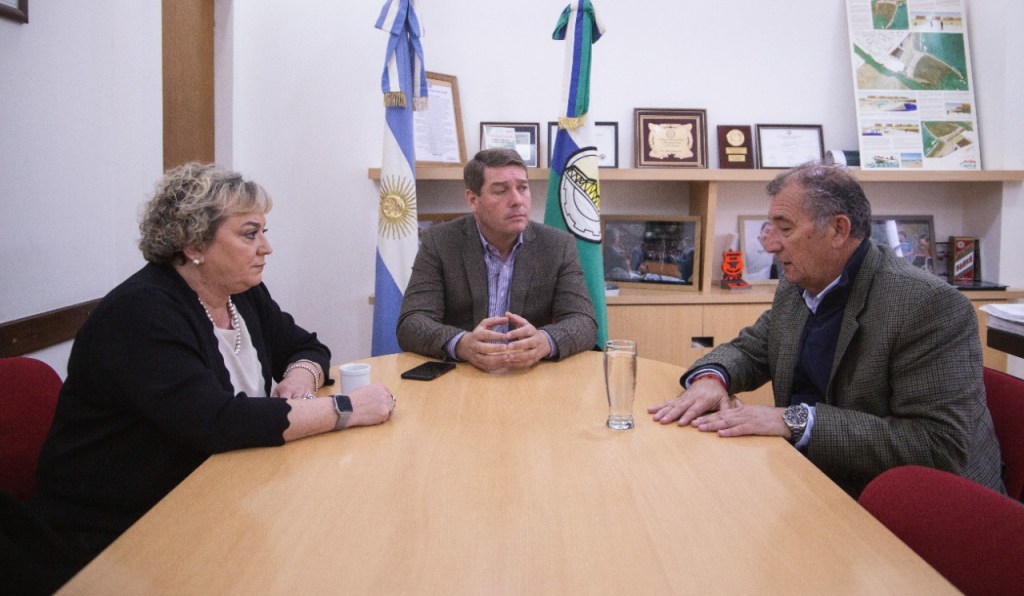 Biss recibió a integrantes de la&nbsp;justicia