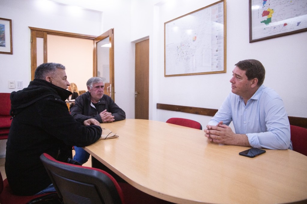 Biss se reunió con veterano de Malvinas que realiza tareas&nbsp;solidarias