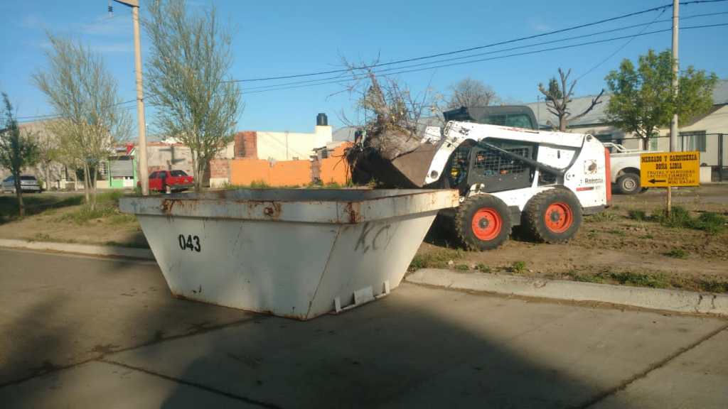 Trelew intensifica tareas en la erradicación de Mini Basurales y mantenimiento de espacios&nbsp;públicos