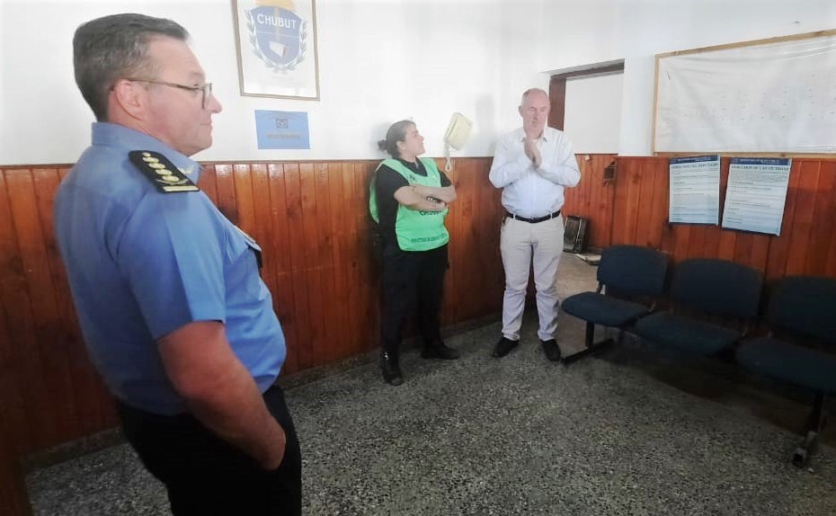 Trabajos de reparación y mejora en la Comisaria de&nbsp;Gualjaina