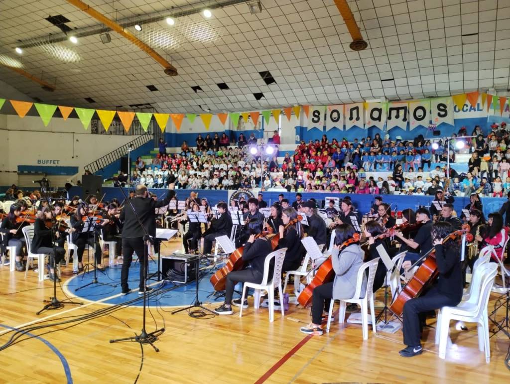 La Orquesta de barrio INTA presentó la quinta edición de&nbsp;“Sonamos”