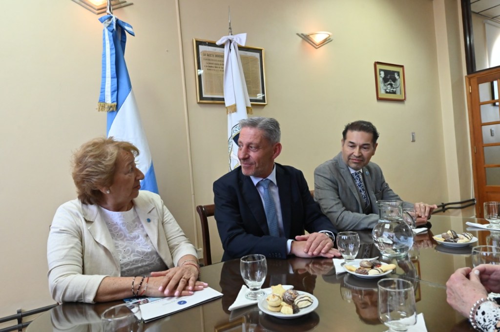Arcioni se reunió con la rectora de la Universidad Nacional de la&nbsp;Patagonia