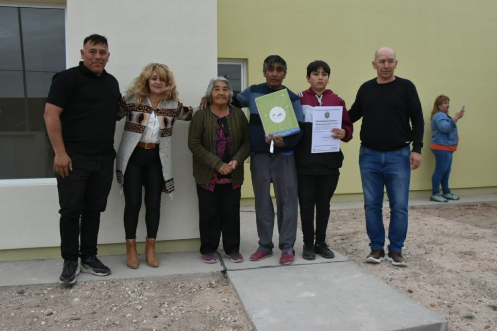 Entrega de viviendas en&nbsp;Telsen