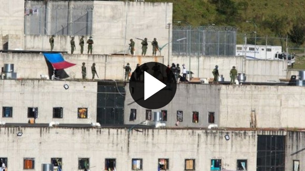 Video: 15 muertos y 21 heridos en brutal y sangriento motín carcelario en&nbsp;Ecuador