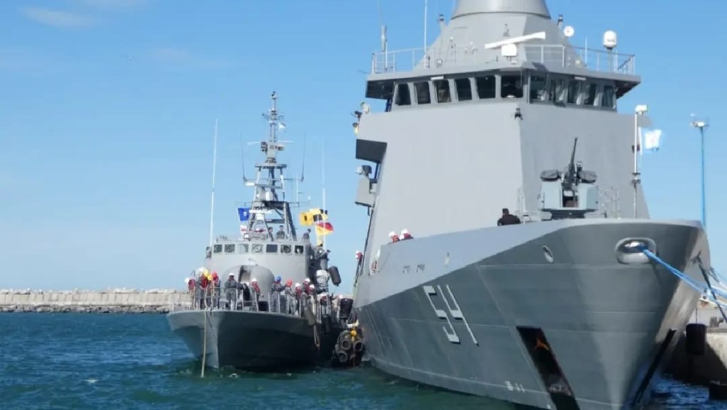 Arribaron a Chubut el patrullero oceánico ARA Contralmirante Cordero y la lancha rápida ARA&nbsp;Indómita