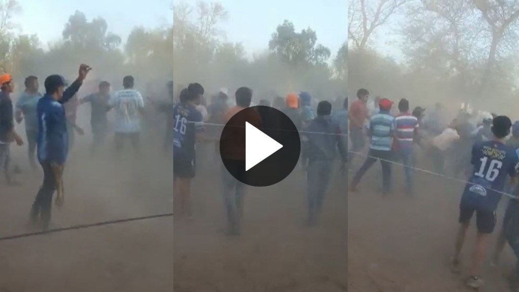 Video: una carrera de caballos terminó en una violenta batalla campal con tiros, cascotazos y varios&nbsp;heridos
