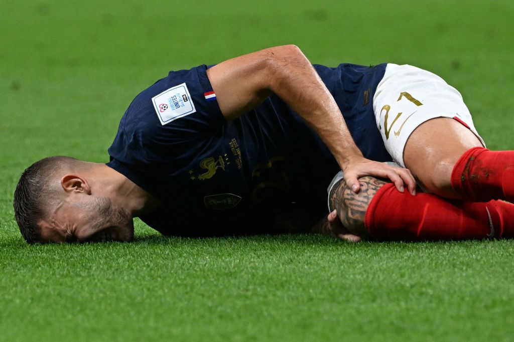 Otra baja para Francia: Lucas Hernández se rompió los ligamentos&nbsp;cruzados