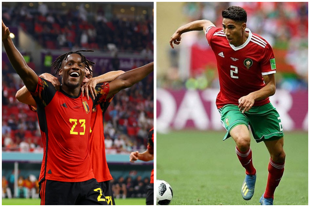 Bélgica y Marruecos se enfrentarán por el Grupo F del Mundial de&nbsp;Qatar