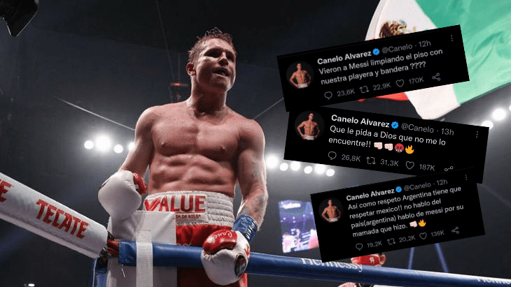 Canelo contra Messi tras la derrota de México en&nbsp;Qatar