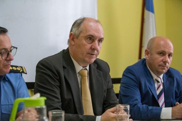 Se accidentó el ministro&nbsp;Castro