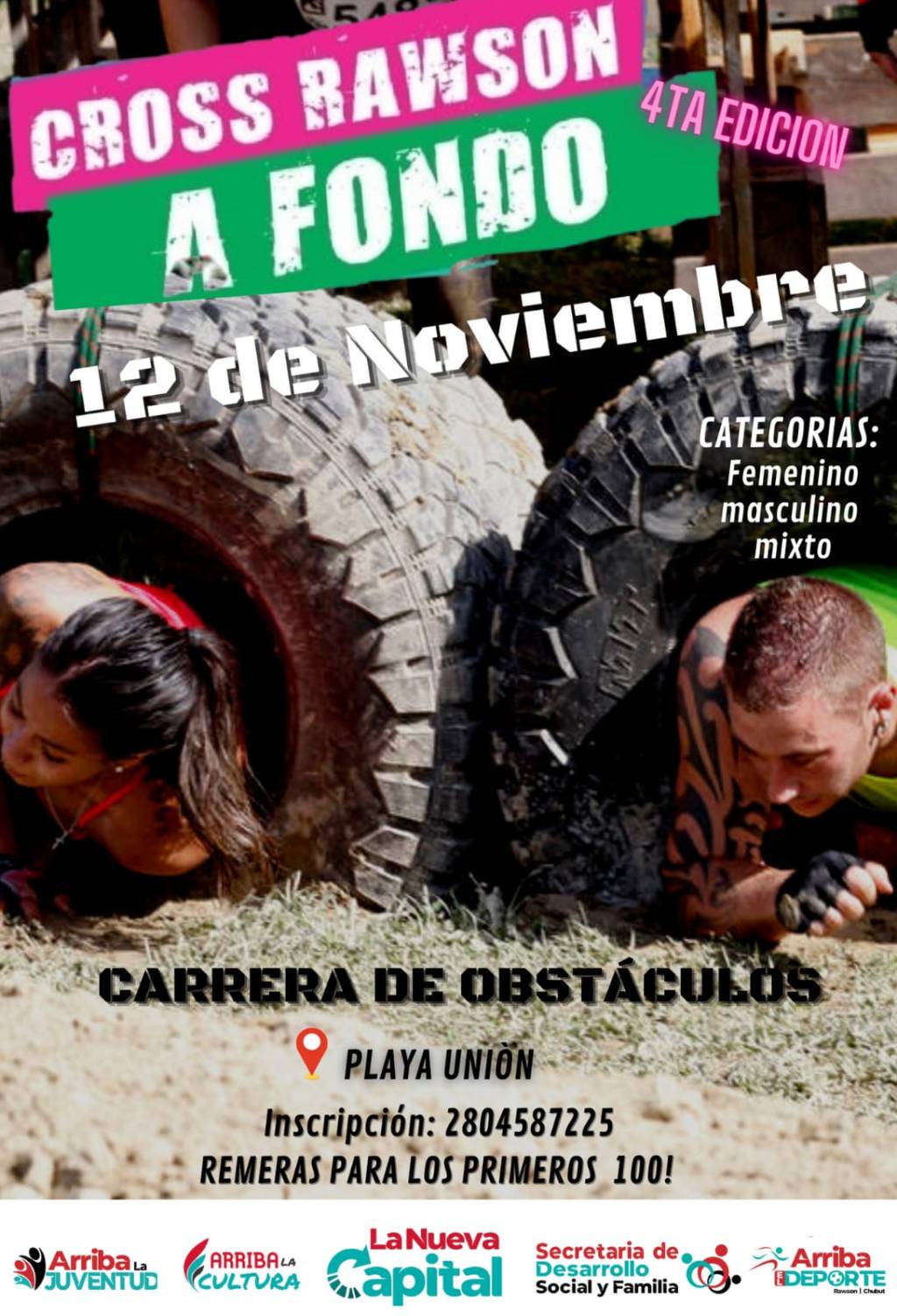 Se viene la nueva edición del “Cross Rawson a Fondo” en circuito&nbsp;mixto