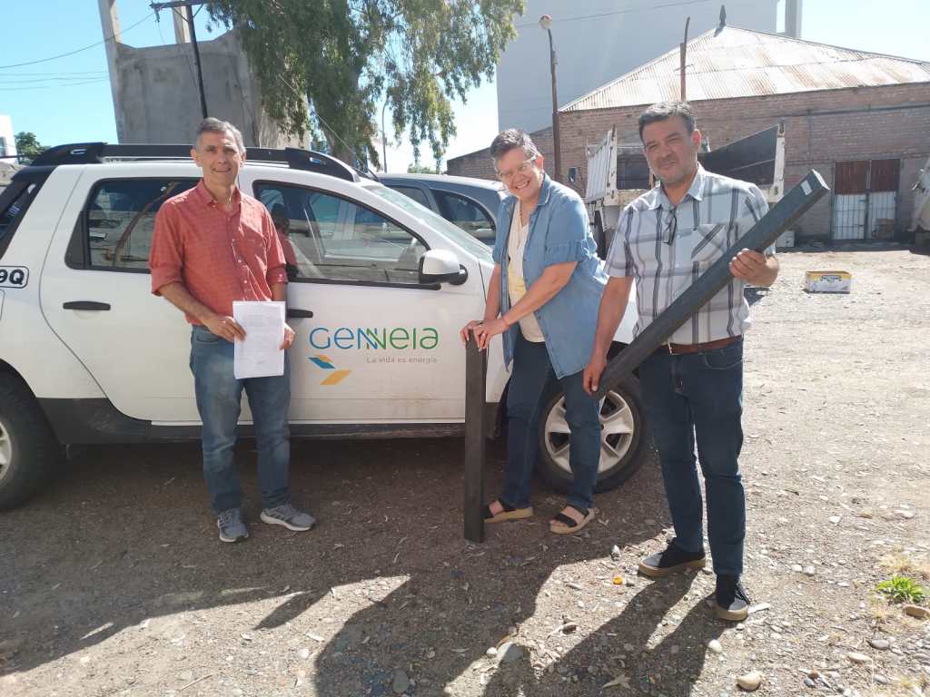 Rawson recibió donación de GENNEIA para construir un punto&nbsp;limpio