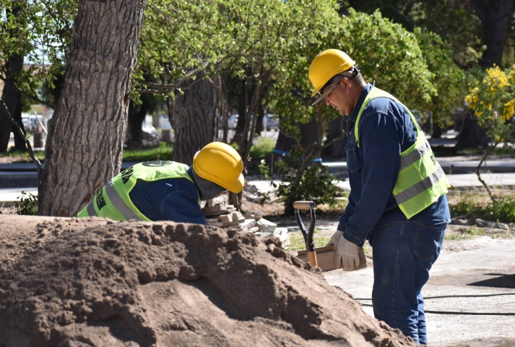 Avanza la remodelación de la plaza de la&nbsp;Capital
