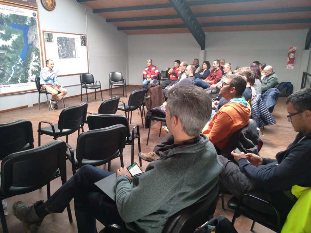 Chubut expuso sobre el manejo de incendios forestales ante organismo ambiental&nbsp;español