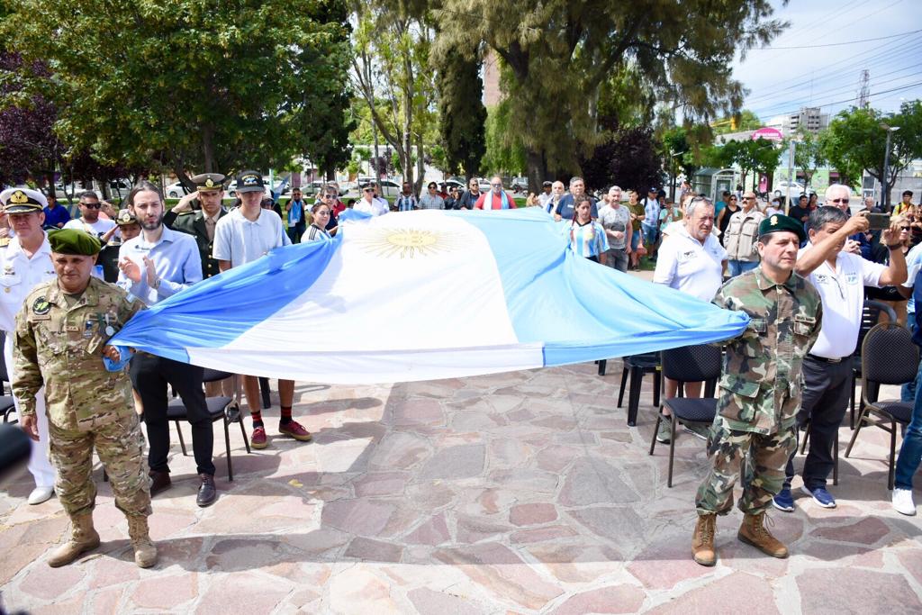 Trelew realizó el acto por el Día de la Soberanía&nbsp;Nacional