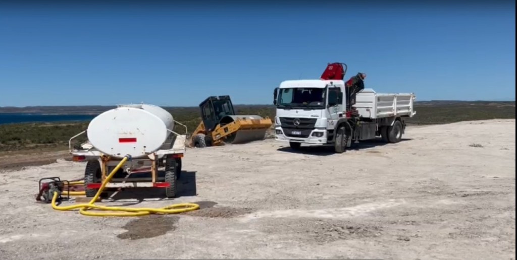 Avanza la obra del interconectado eléctrico Garayalde-Camarones