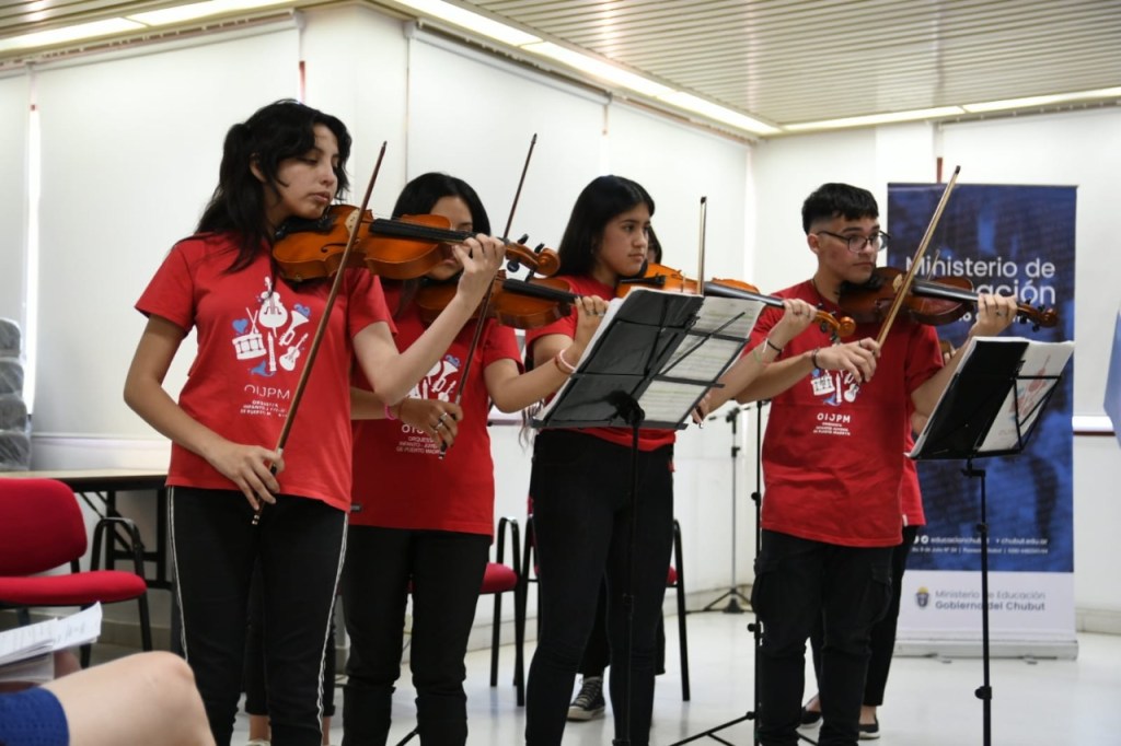 La Semana de la Música continúa con gran éxito en las escuelas&nbsp;chubutenses