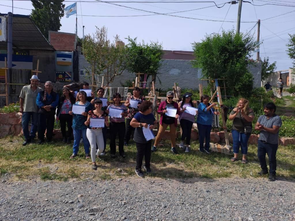 Cierre del taller de hilado y telar mapuche en&nbsp;Trelew