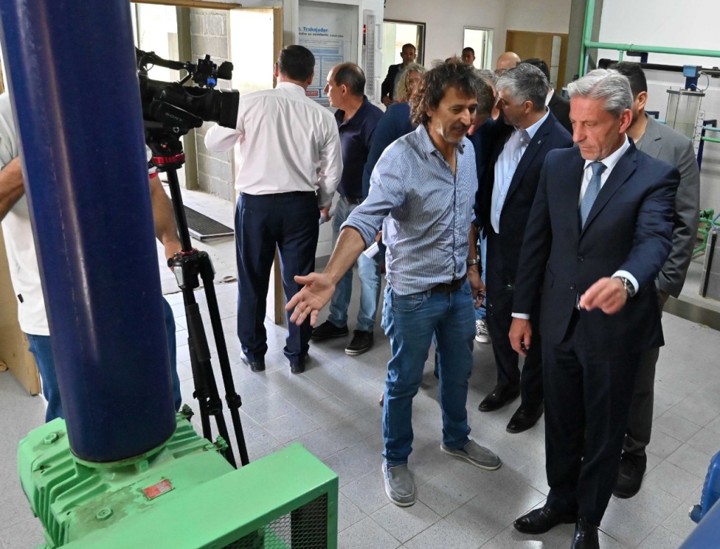 Avanza la ampliación de la planta potabilizadora de&nbsp;Rawson