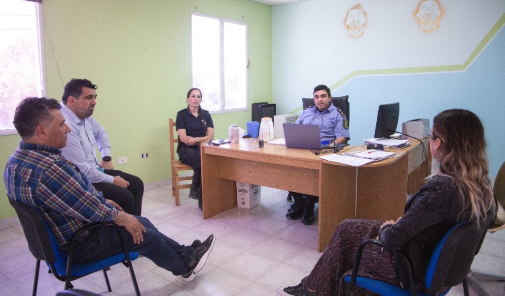 Reunión con el nuevo Comisario de Playa Unión para planificar trabajos en&nbsp;conjunto