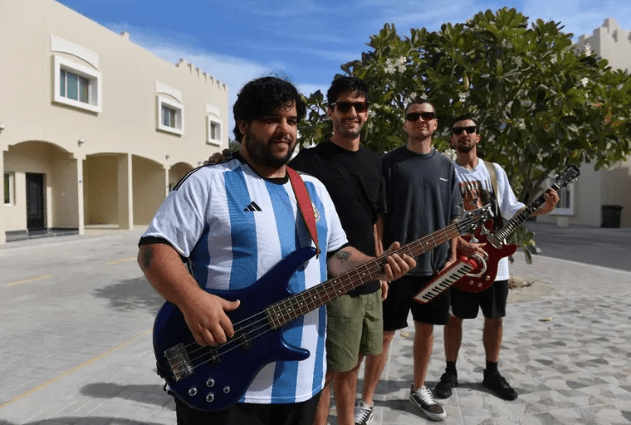 Los Jiros: La banda que anima a los hinchas argentinos en&nbsp;Qatar