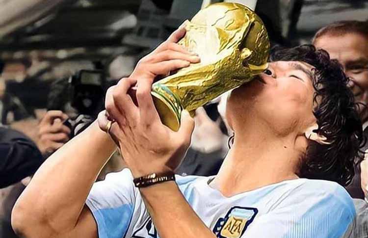 Diego, desde un palco en el&nbsp;cielo