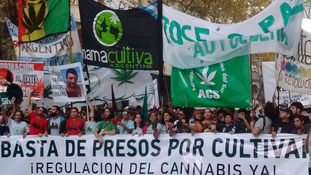 Realizan la 13° Marcha Nacional de la&nbsp;Marihuana