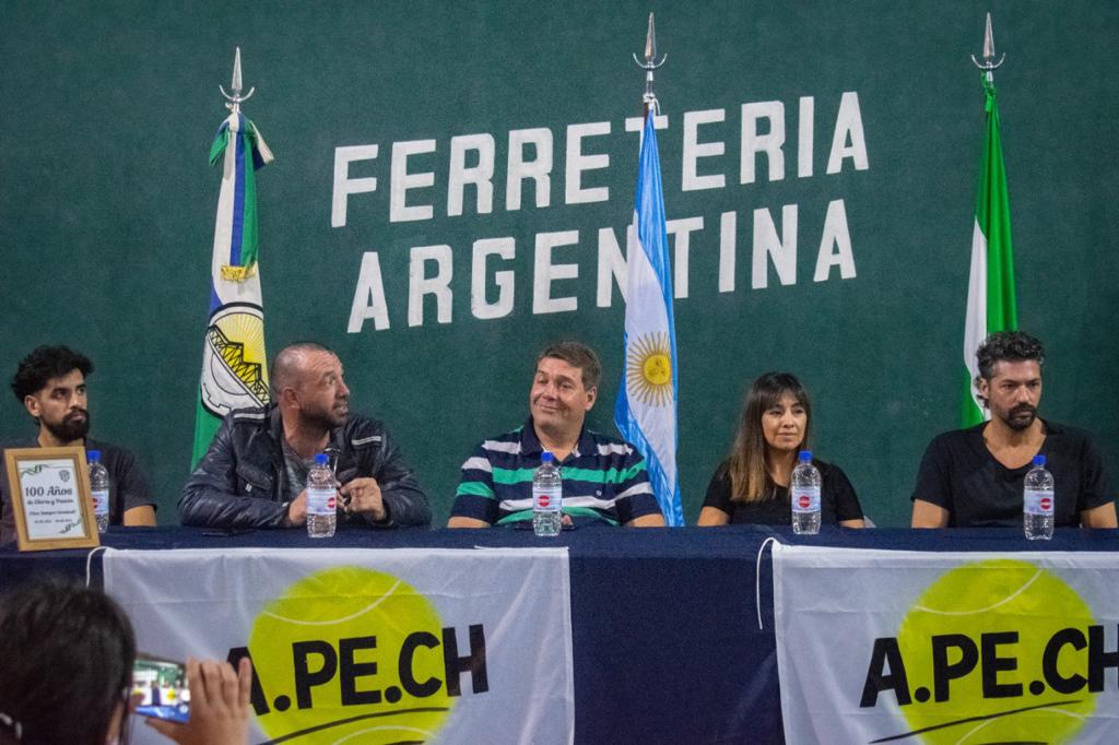 Biss acompañó la presentación de la Asociación Pádel del Este del&nbsp;Chubut