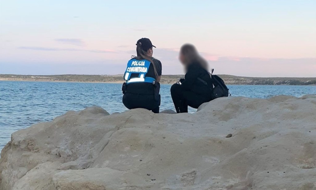 Personal de la Policía Comunitaria evitó fatal desenlace en Puerto&nbsp;Madryn