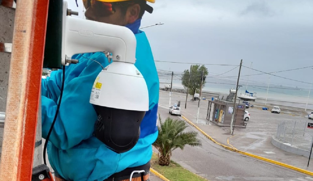 Fortalecen el sistema de videovigilancia de Puerto&nbsp;Madryn