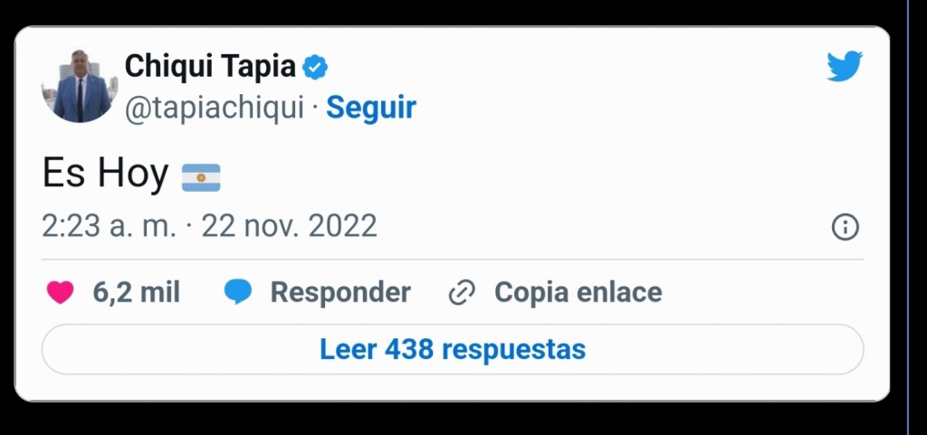 Las respuestas a Tapia tras la derrota&nbsp;Argentina