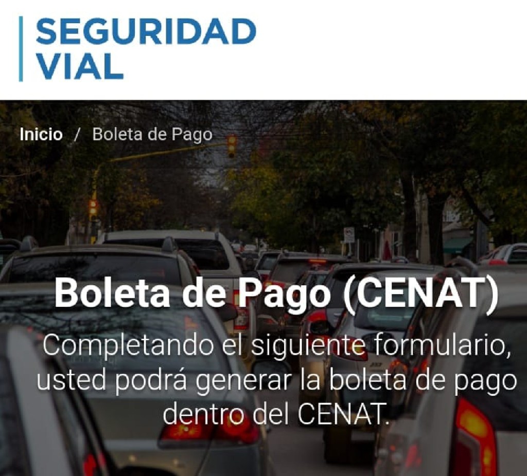 Conocé la página web oficial para concretar trámites sobre antecedentes de tránsito y los pago de&nbsp;tasas