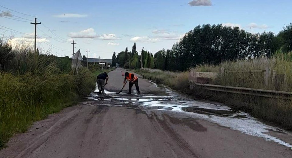 Solicitan precaución para transitar por la Ruta Nº 7 entre Gaiman y&nbsp;Dolavon