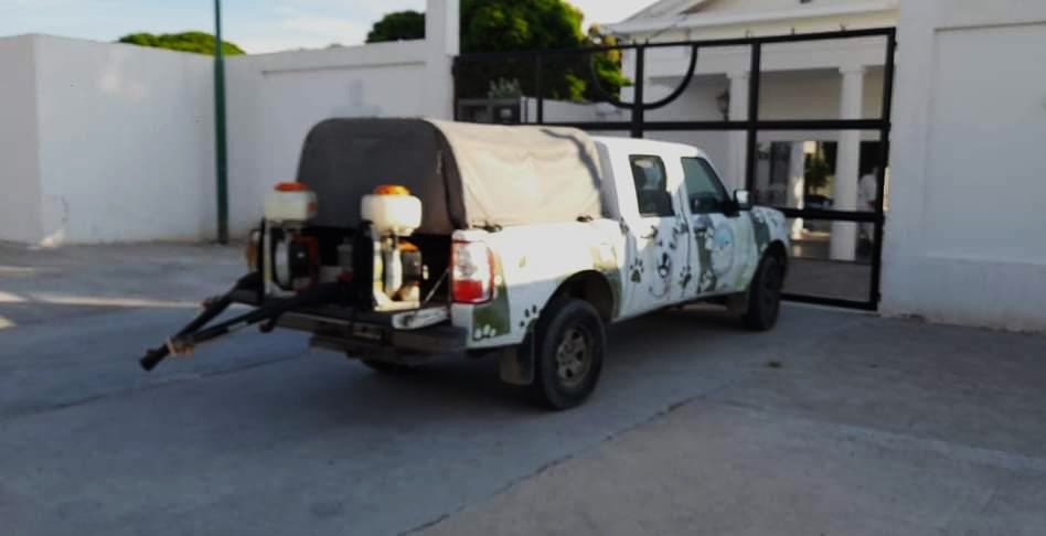 Rawson comenzó con los trabajos de&nbsp;fumigación