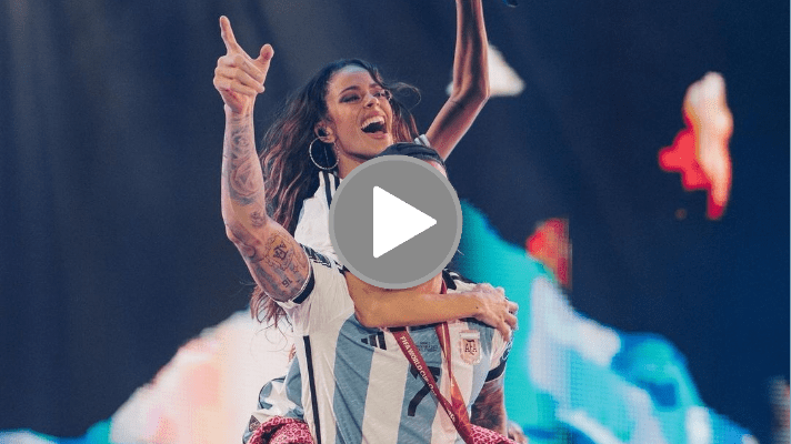 De Paul fue ovacionado en el show de&nbsp;Tini