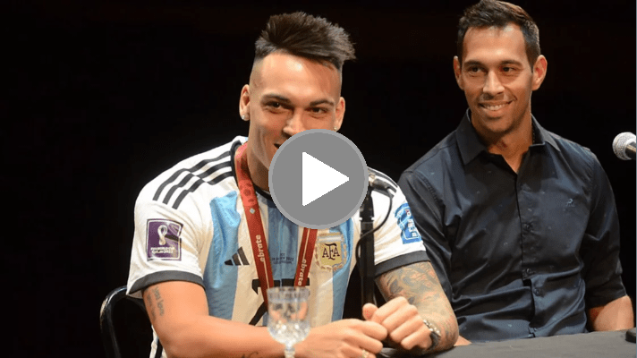 Lautaro Martínez: «Traer la Copa era el&nbsp;sueño»