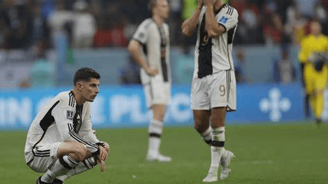 Alemania quedó eliminada del Mundial de&nbsp;Qatar