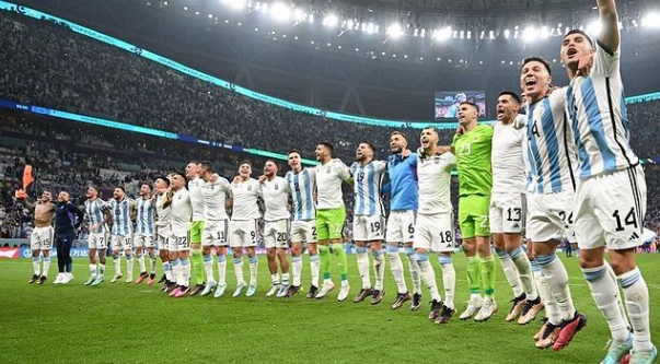 Los jugadores de la Selección agradecieron el apoyo de los&nbsp;hinchas