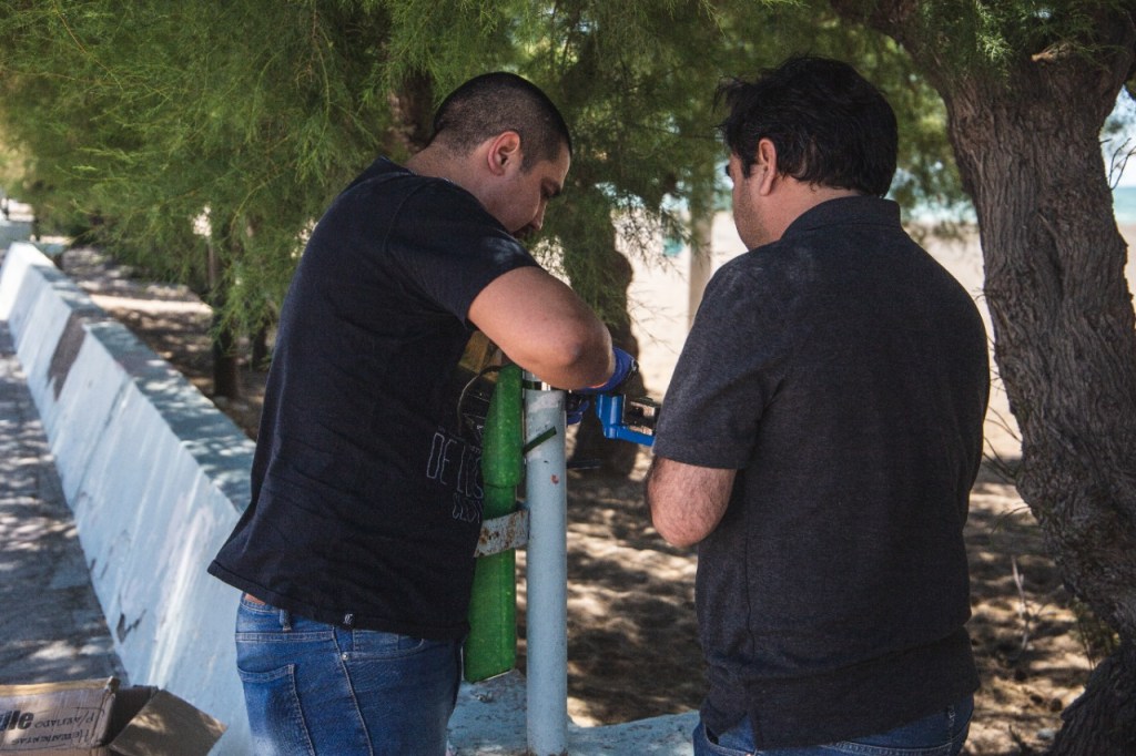 Rawson comenzó con la colocación de los&nbsp;“Ecoceniceros”