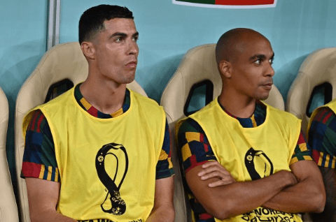 Cristiano Ronaldo no se entrenó con los suplentes de&nbsp;Portugal
