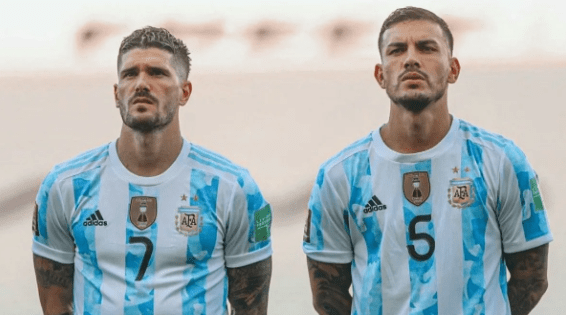 De Paul y Paredes celebran sus 50 partidos con la&nbsp;Selección