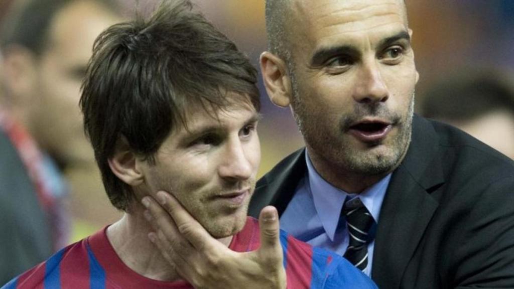 Guardiola: «Messi es el mejor de todos los&nbsp;tiempos»